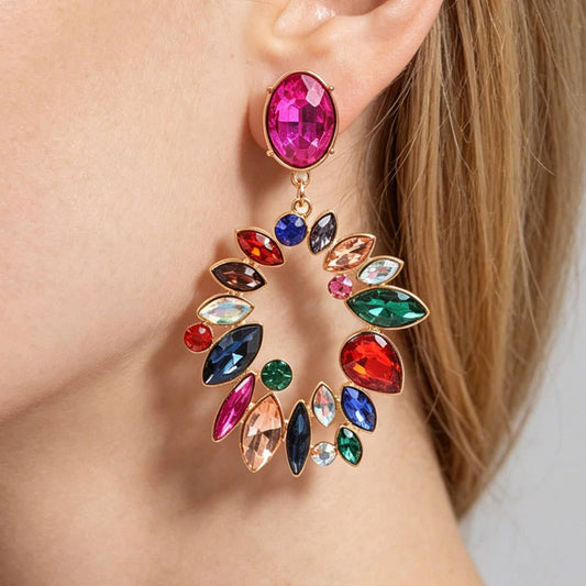 3AM BY H&D ACCESSORIES - Rhinestone Earring