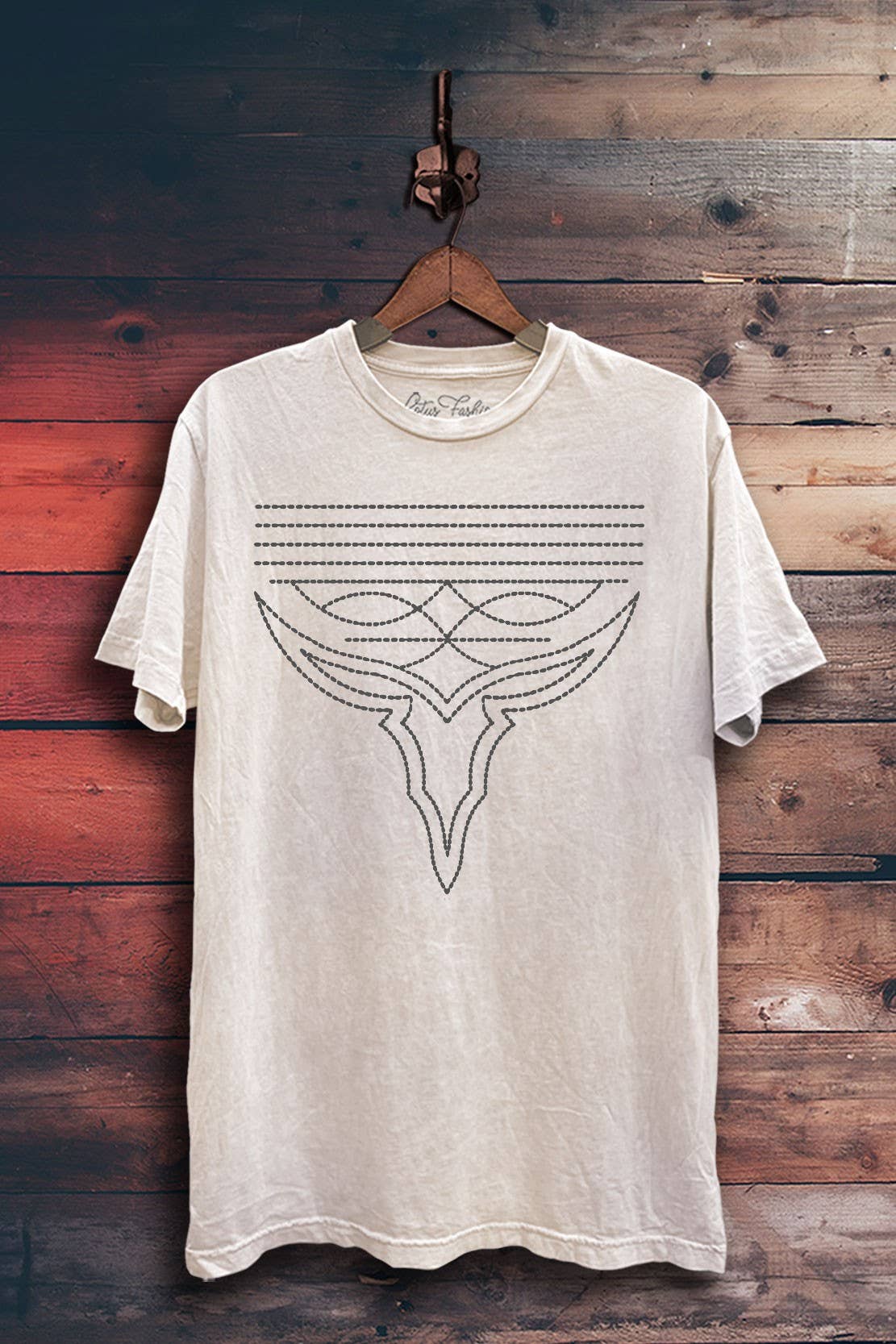 Western Boot Stitch Graphic Tee