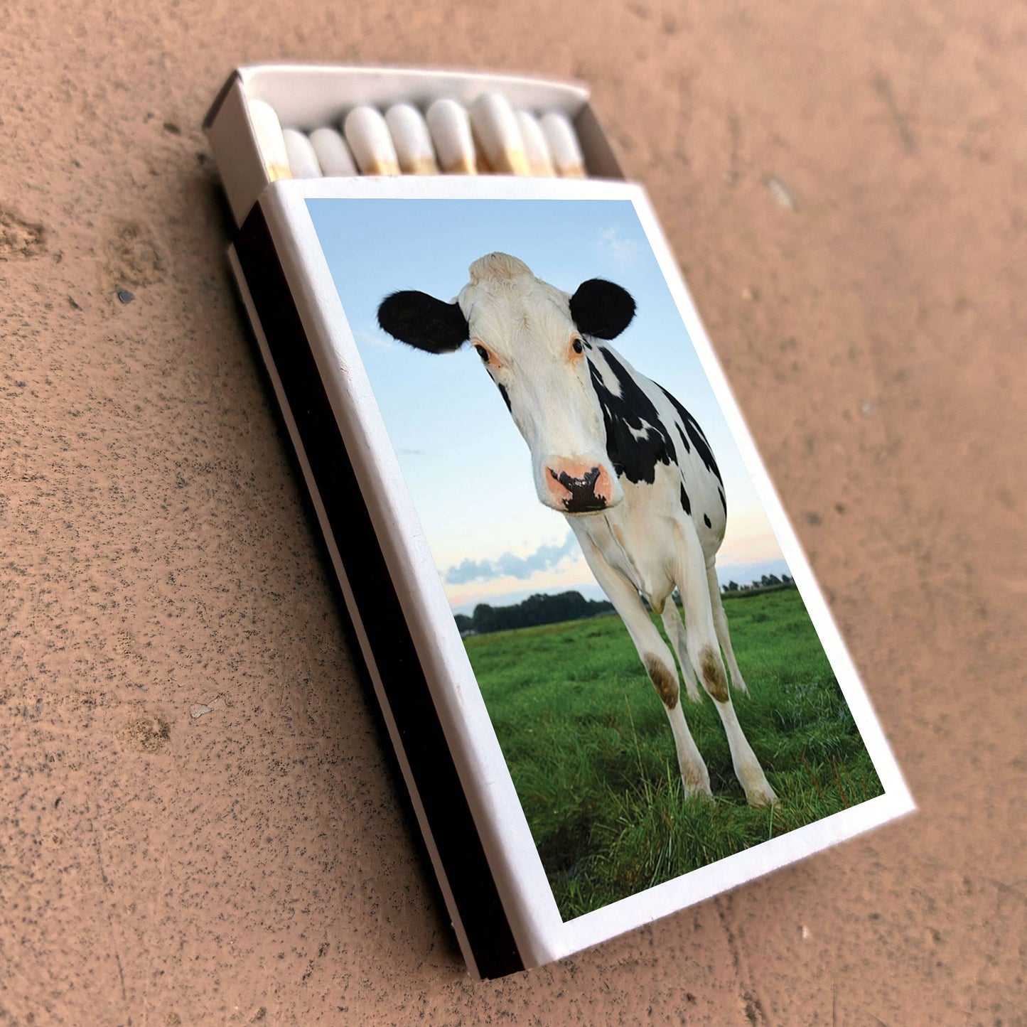 Matches • Cow Matchboxes • Home Decor for Candles & Incense