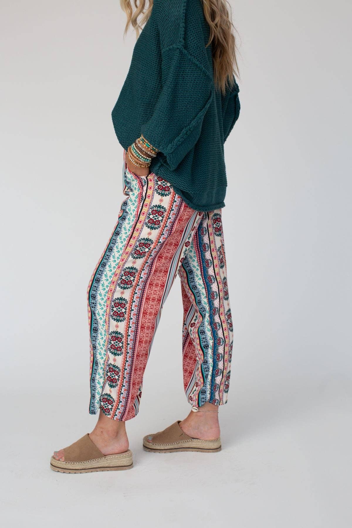 Staycation Wide Leg Drawstring Pant