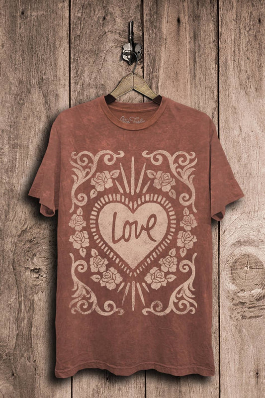 Love Floral Graphic Tee