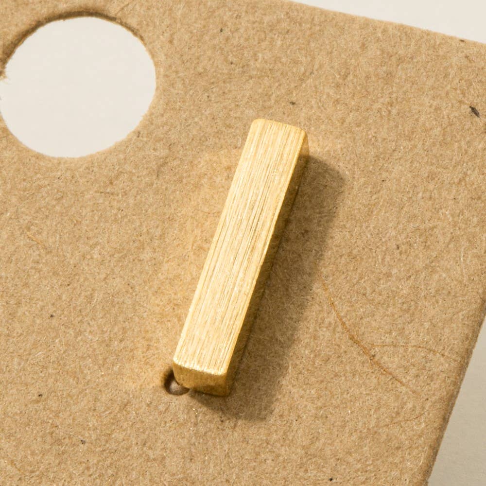 Dainty Mini Bar Stud Earrings