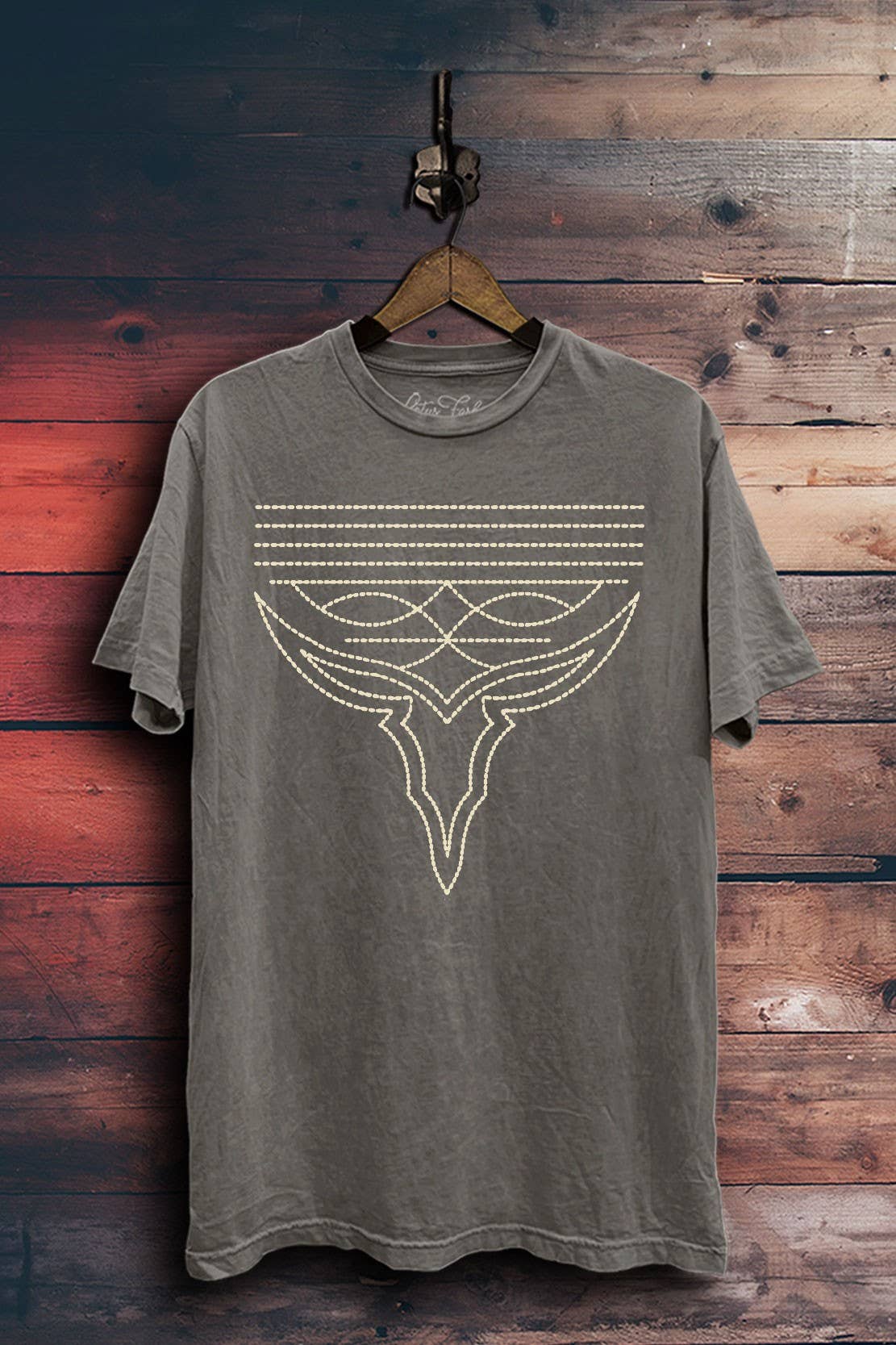 Western Boot Stitch Graphic Tee
