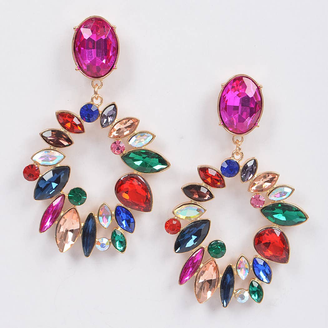 3AM BY H&D ACCESSORIES - Rhinestone Earring
