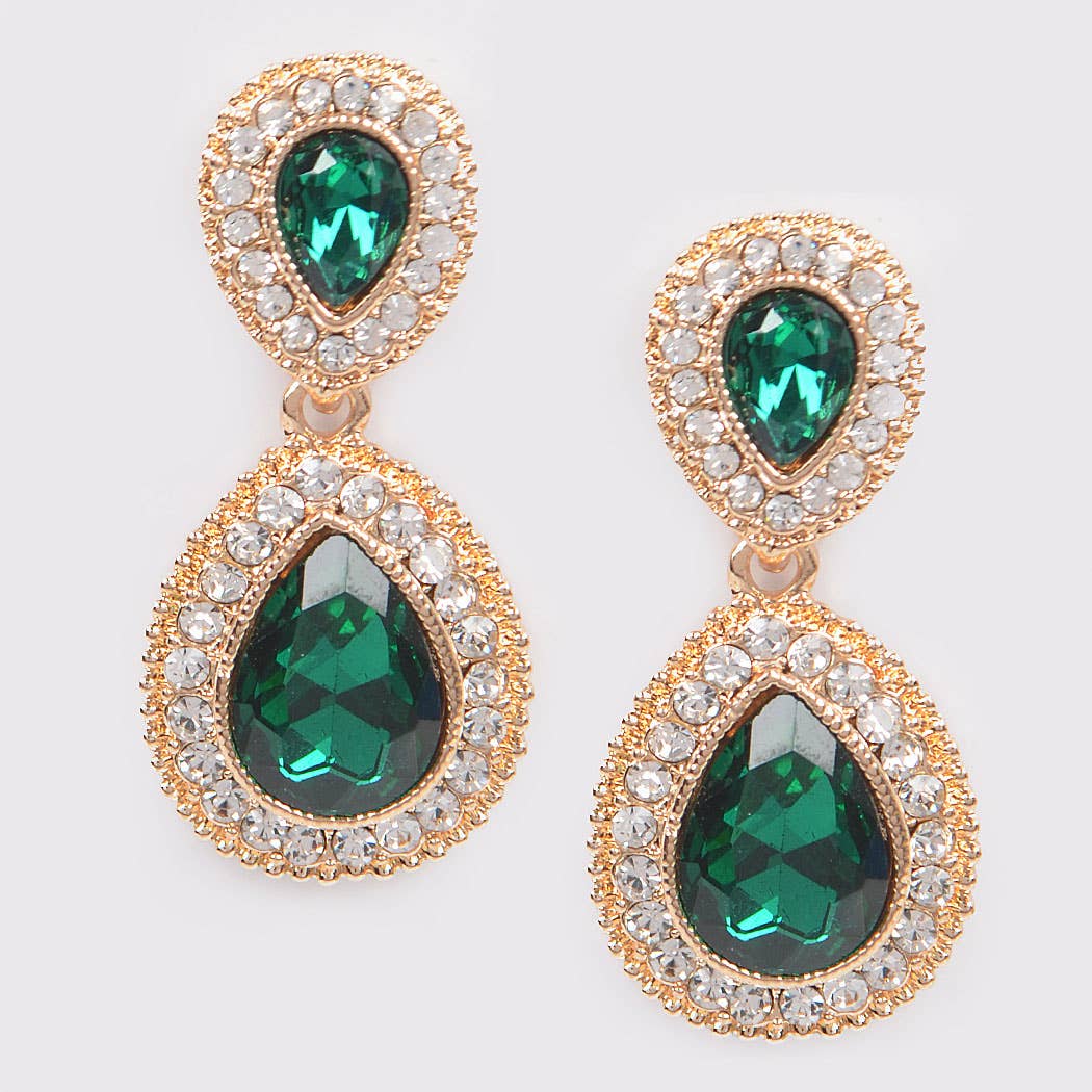 3AM BY H&D ACCESSORIES - Rhinestone Dangle Earring