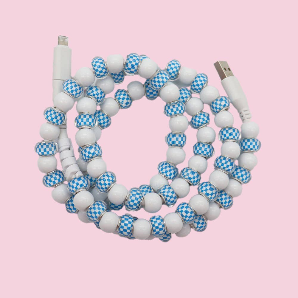 Beaded Data Cable 2 in 1