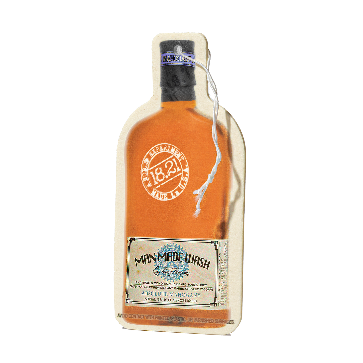 18.21 Man Made - Absolute Mahogany Car & Air Freshener