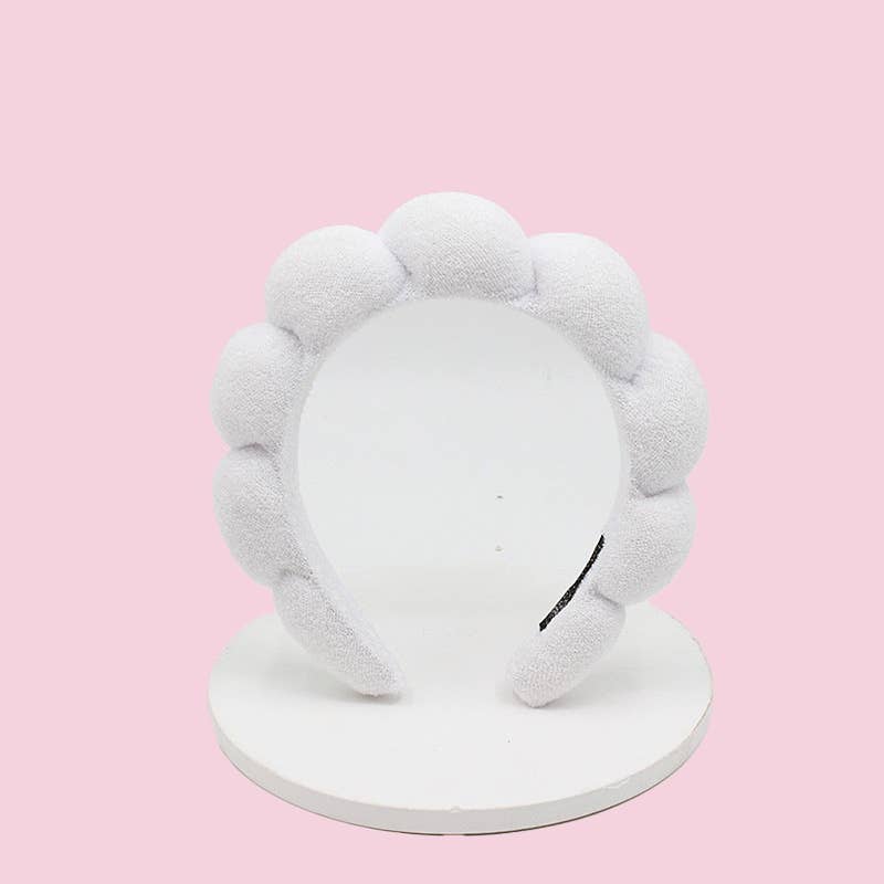 Terry Cloth Sponge Twist Headband
