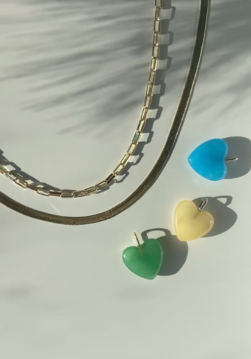 Islander Paperclip Chain - Threader Chain Layer with Charms 