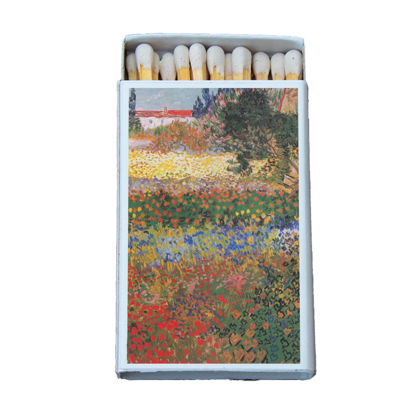 Matches • Art • Van Gogh Garden of Flowers • Home Decor