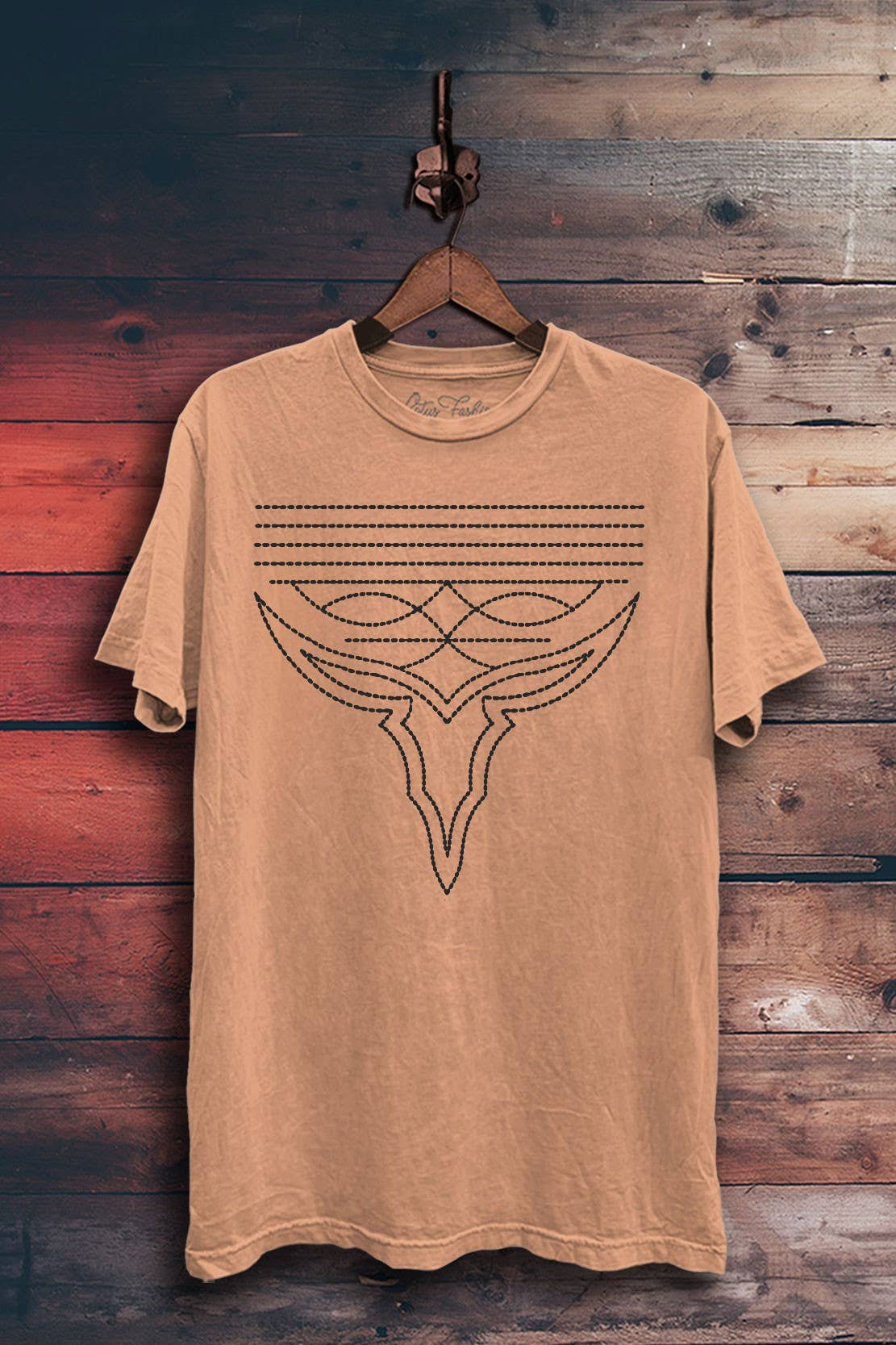 Western Boot Stitch Graphic Tee