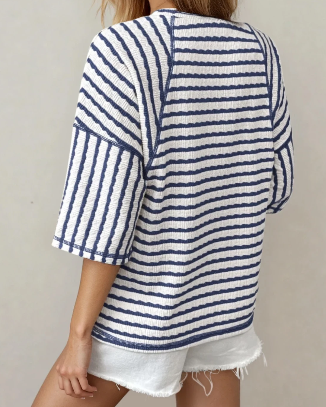 Noelle Textured Knit Top