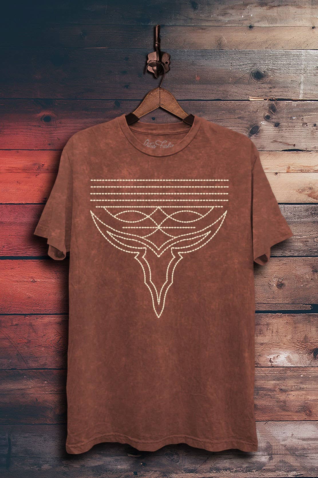 Western Boot Stitch Graphic Tee