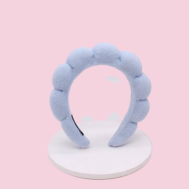 Terry Cloth Sponge Twist Headband