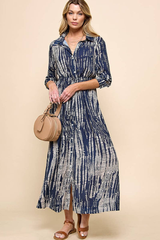 Cezele - Tie Dye Maxi Dress