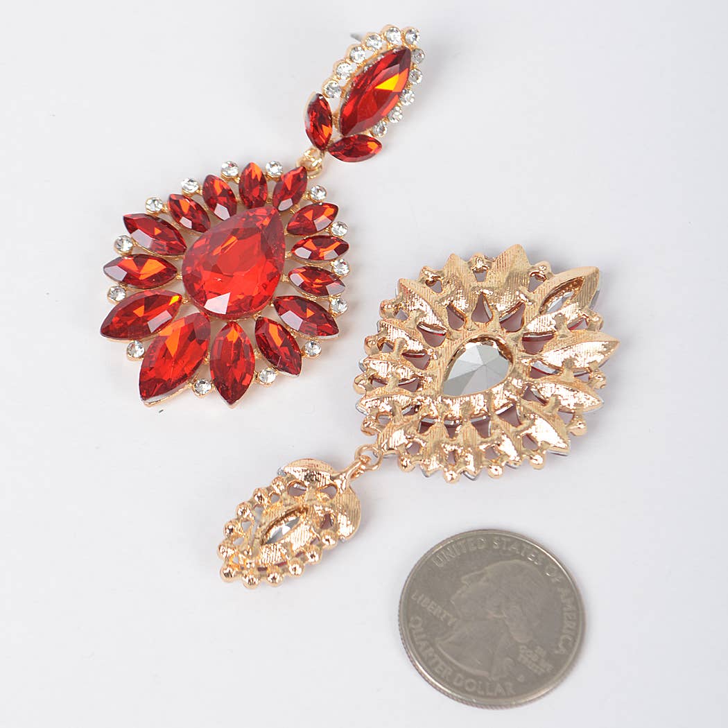 3AM BY H&D ACCESSORIES - Rhinestone Dangle Earring