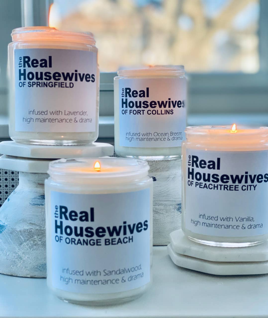Real Housewives of Walton County custom candle