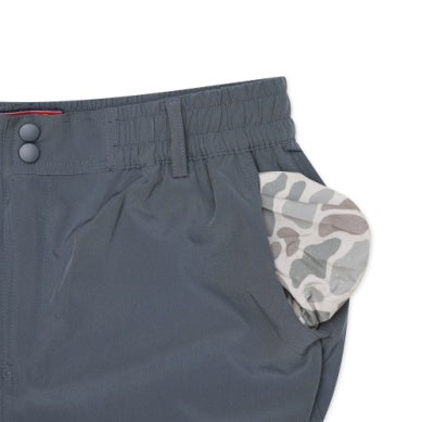 EVERYDAY SHORT - RIVER ROCK GREY