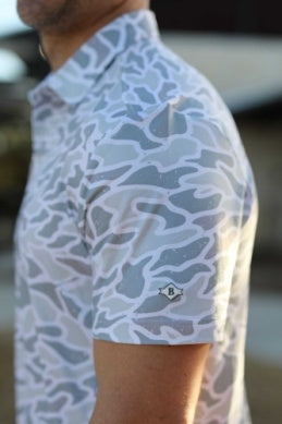 PERFORMANCE POLO - WHITE CAMO