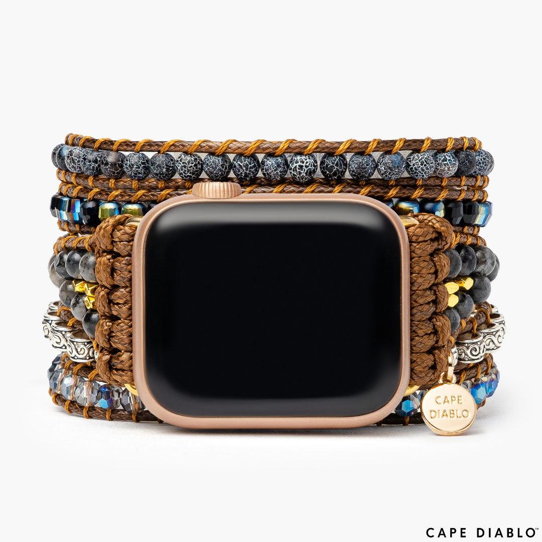 Cape Diablo - Onyx Moonlight Apple Watch Strap