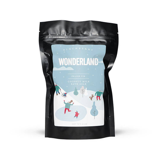 FinchBerry - Holiday 11 oz Coconut Milk Bath Soak - Wonderland