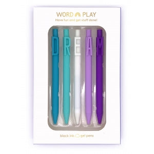Word Play 5 Pack Pens