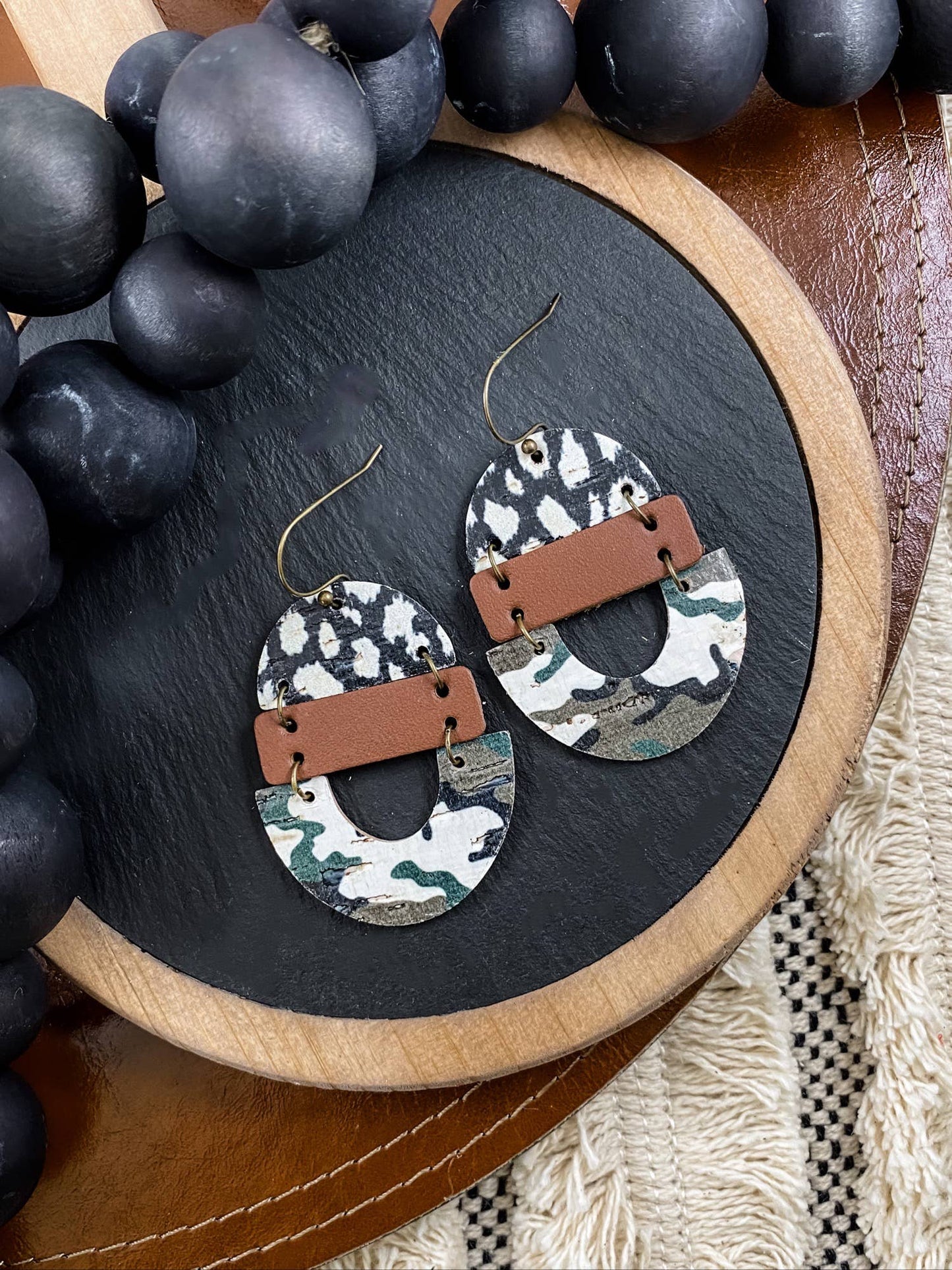 Anabelle+Oak - Camo Geometric Drops