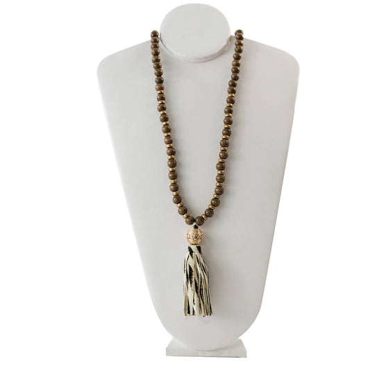 Michelle McDowell - Hampton Zebra Necklace