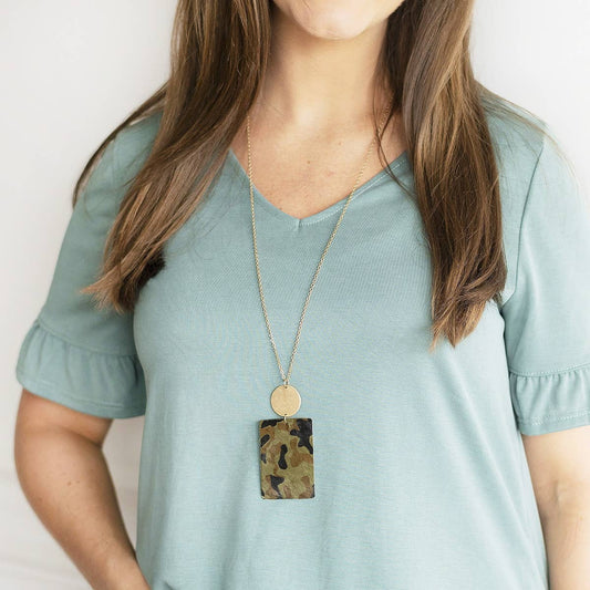 Viv&Lou - Camo Kara Necklace